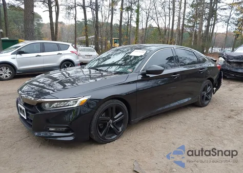 2018 Honda Accord Sport z USA, uszkodzony, nr VIN 1HGCV1F34JA205131